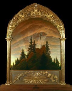 La croce nella montagna da Caspar David Friedrich